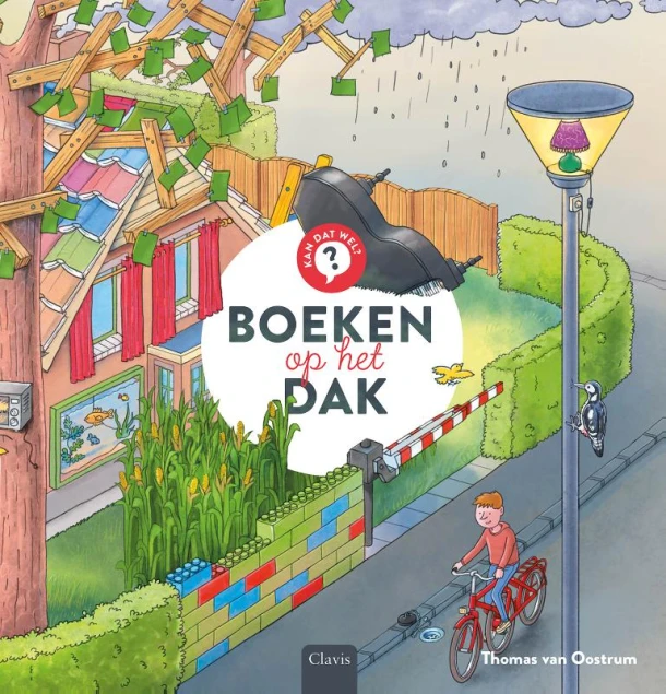 Boeken op het dak – Thomas van Oostrum – boek cover