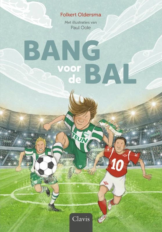 Bang voor de bal – Folkert Oldersma – boek cover