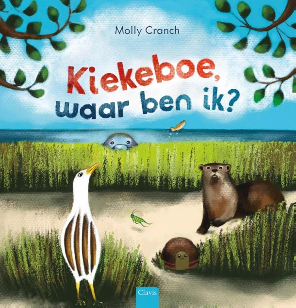 Kiekeboe, waar ben ik? – Molly Cranch – boek cover