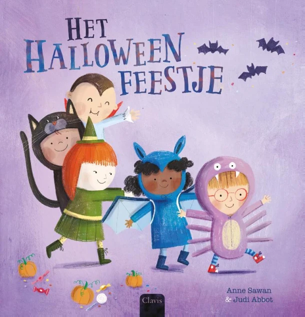 Het halloweenfeestje – Anne Sawan – boek cover
