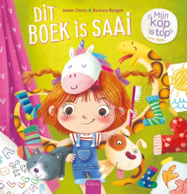 Dit boek is saai – Adam Ciccio – boek cover