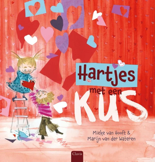 Hartjes met een kus – Mieke van Hooft – boek cover