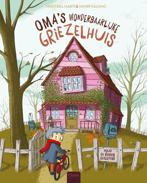 Oma's wonderbaarlijke griezelhuis – Meritxell Marti – boek cover