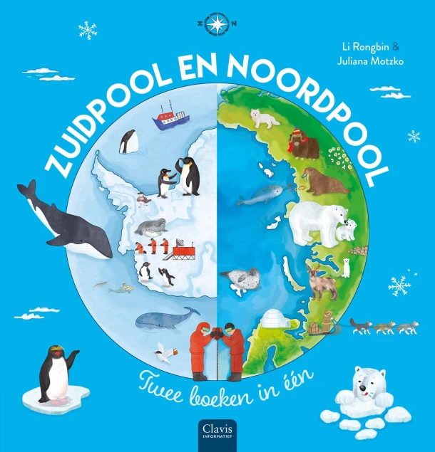 Zuidpool en Noordpool – Li Rongbin – boek cover