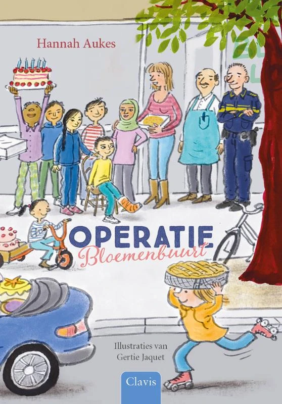 Operatie Bloemenbuurt – Hannah Aukes – boek cover