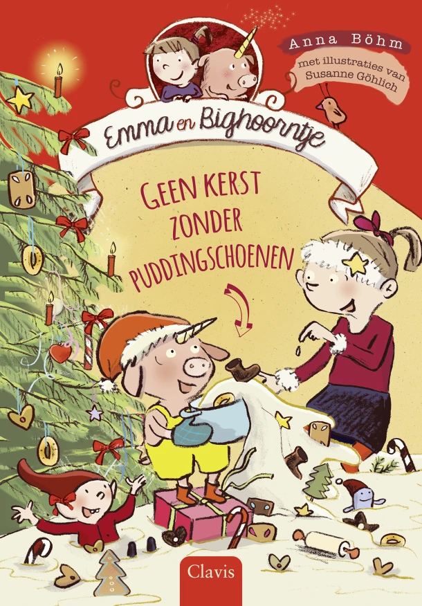Geen kerst zonder puddingschoenen – Anna Böhm – boek cover