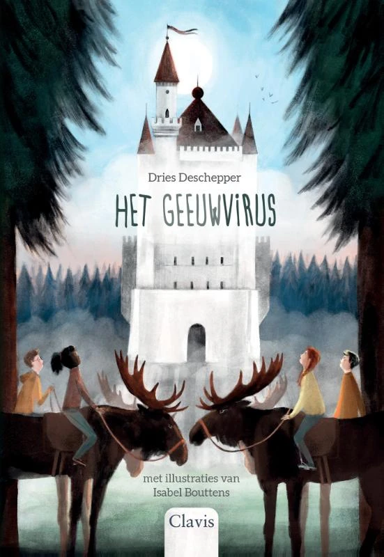 Het geeuwvirus – Dries Deschepper – boek cover