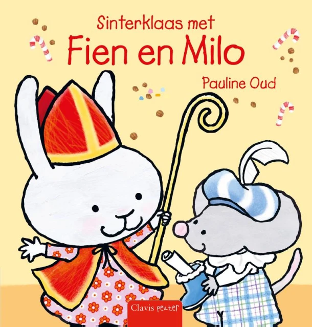 Sinterklaas met Fien en Milo – Pauline Oud – boek cover