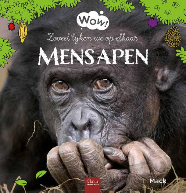 Mensapen – Mack van Gageldonk – boek cover