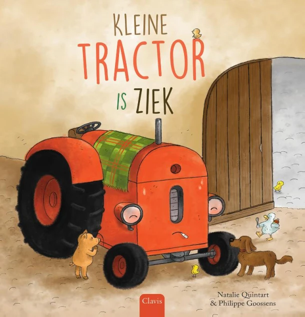 Kleine Tractor is ziek – Natalie Quintart – boek cover