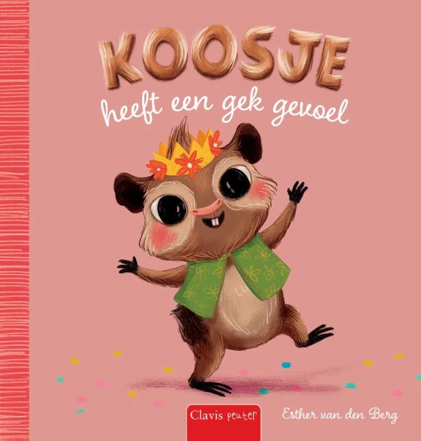 Koosje heeft een gek gevoel – Esther van den Berg – boek cover