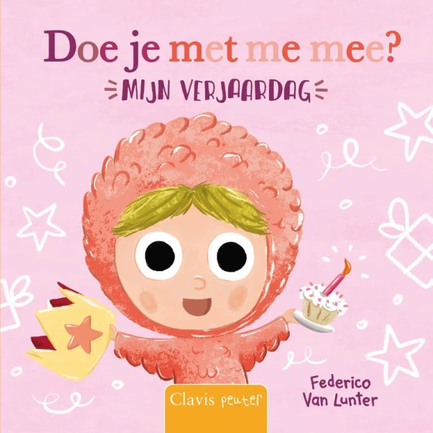 Doe je met me mee? Mijn verjaardag – Federico Van Lunter – boek cover