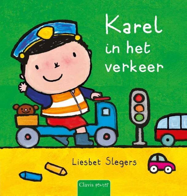 Karel in het verkeer – Liesbet Slegers – boek cover