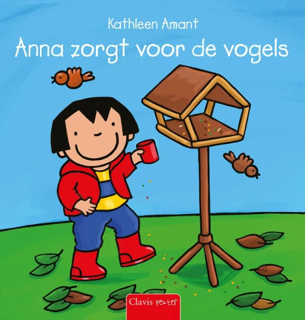 Anna zorgt voor de vogels – Kathleen Amant – boek cover