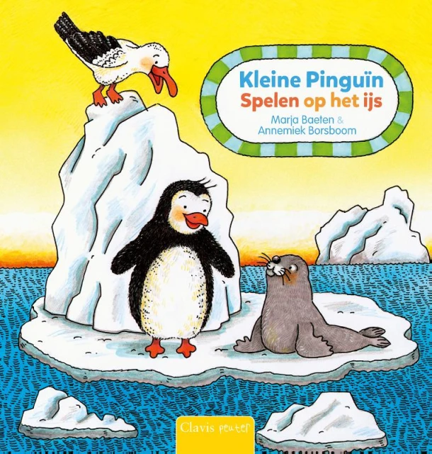 Kleine Pinguïn. Spelen op het ijs – Marja Baeten – boek cover