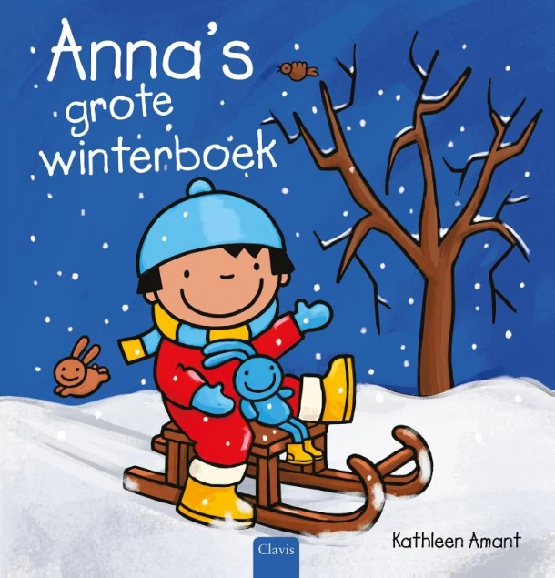 Anna's grote winterboek – Kathleen Amant – boek cover