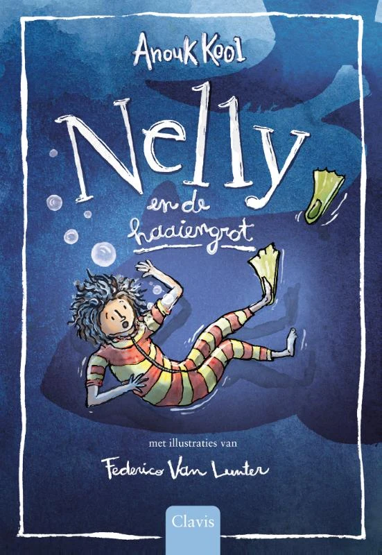 Nelly en de haaiengrot – Anouk Kool – boek cover