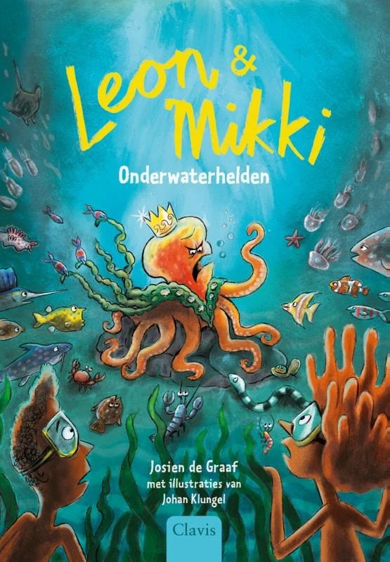 Leon en Mikki. Onderwaterhelden – Josien de Graaf – boek cover