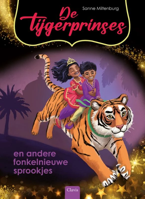 De tijgerprinses en andere fonkelnieuwe sprookjes – Sanne Miltenburg – boek cover
