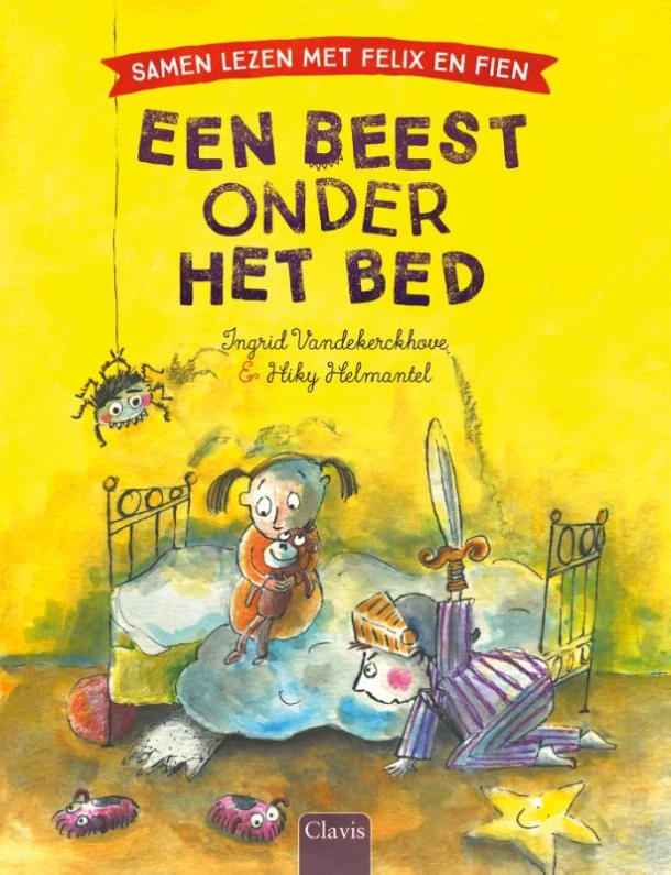 Een beest onder het bed – Ingrid Vandekerckhove – boek cover