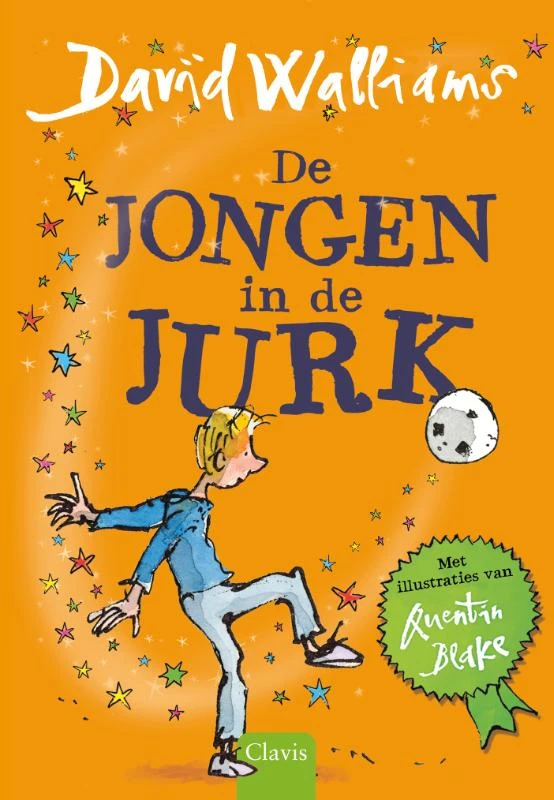 De jongen in de jurk – David Walliams – boek cover