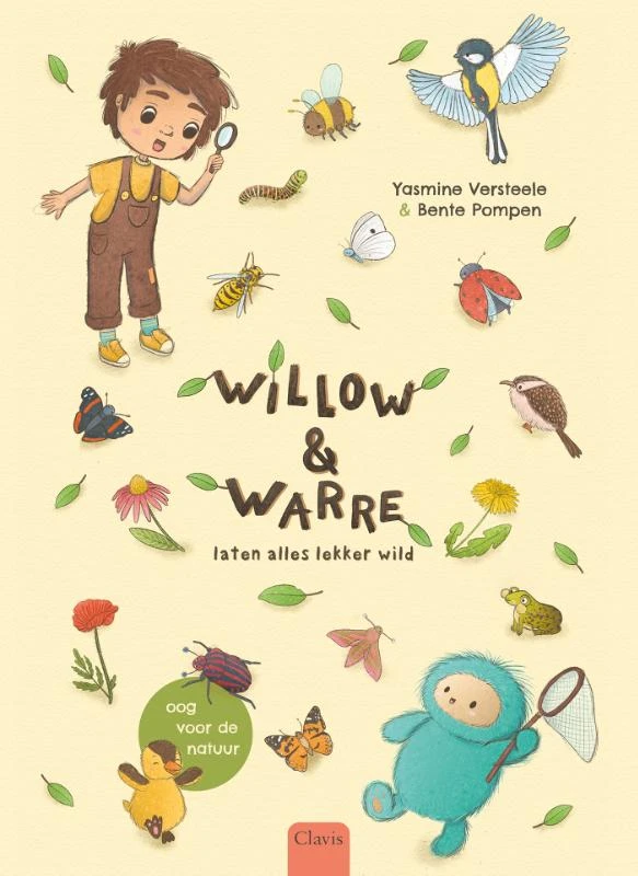 Willow en Warre laten alles lekker wild – Yasmine Versteele – boek cover