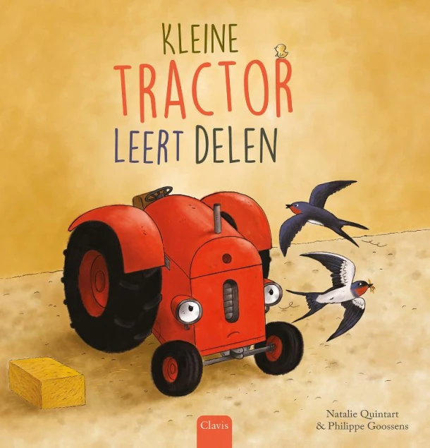 Kleine Tractor leert delen – Natalie Quintart – boek cover