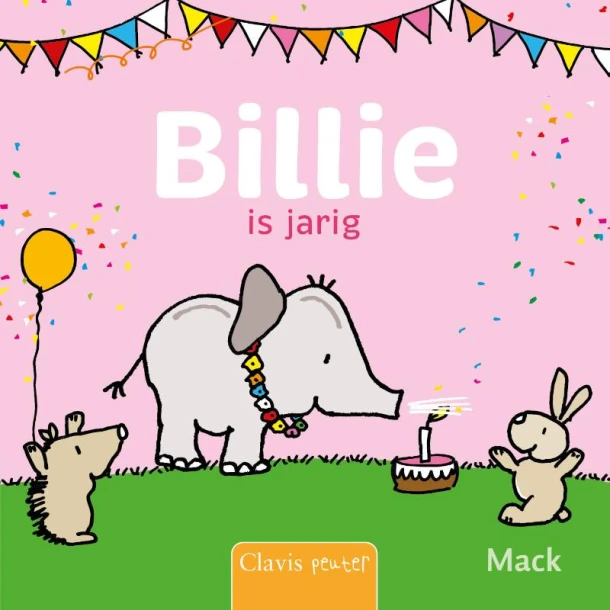 Billie is jarig – Mack van Gageldonk – boek cover