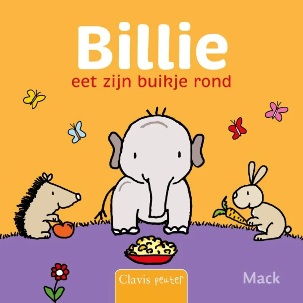 Billie eet zijn buikje rond – Mack van Gageldonk – boek cover