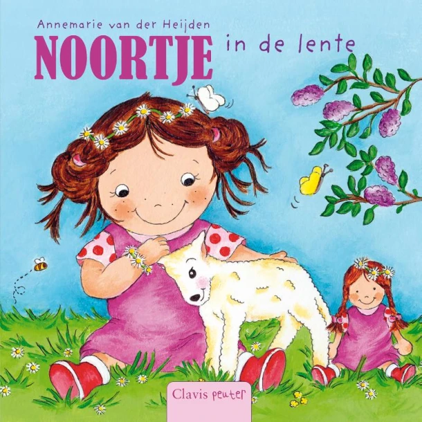 Noortje in de lente – Annemarie van der Heijden – boek cover