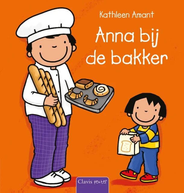 Anna bij de bakker – Kathleen Amant – boek cover