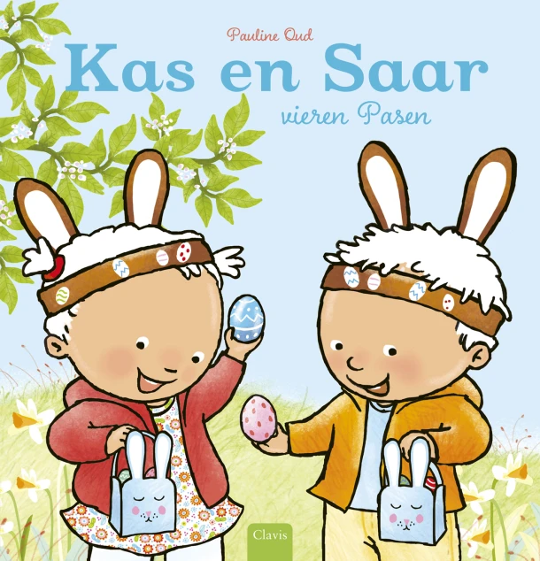 Kas en Saar vieren Pasen – Pauline Oud – boek cover
