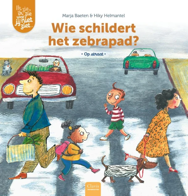 Wie schildert het zebrapad? – Marja Baeten – boek cover