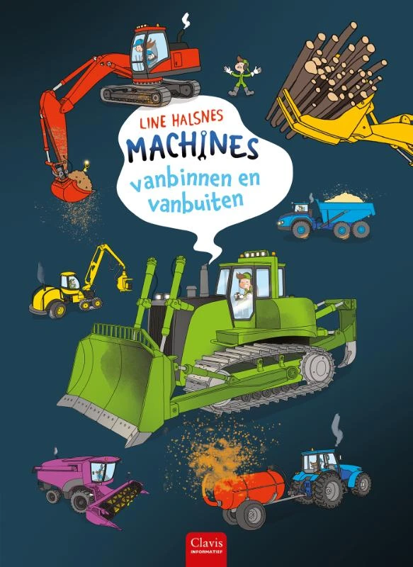 Machines vanbinnen en vanbuiten – Line Halsnes – boek cover