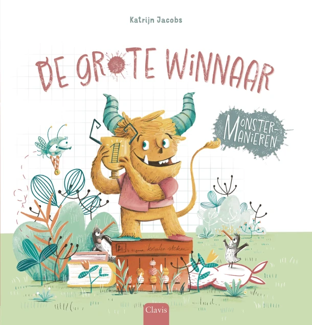 De grote winnaar – Clavis Uitgeverij – boek cover
