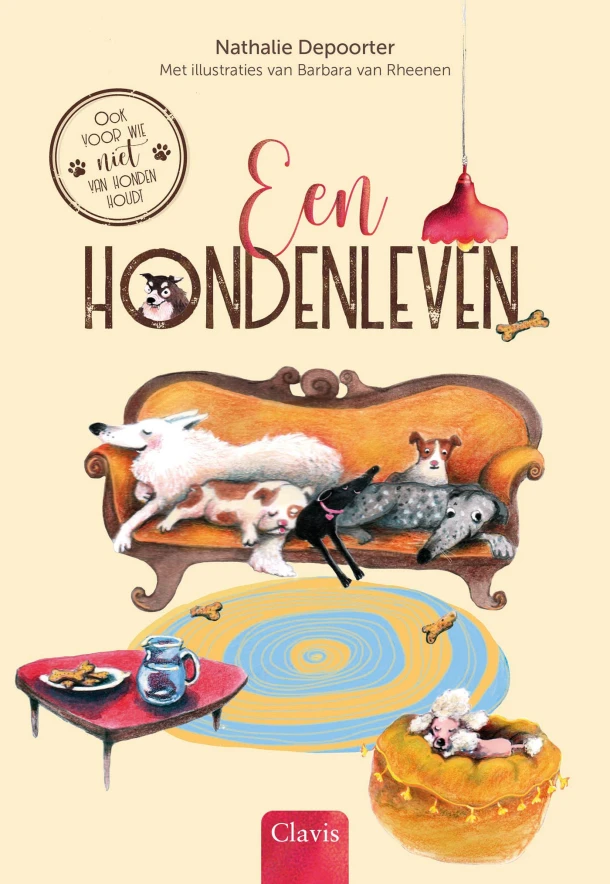 Een hondenleven – Nathalie Depoorter – boek cover