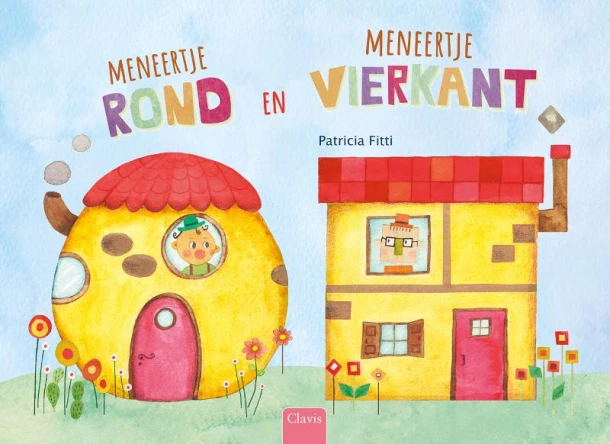 Meneertje Rond en meneertje Vierkant – Patricia Alejandra Fitti – boek cover