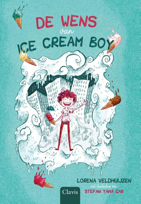 De wens van Ice Cream Boy – Lorena Veldhuijzen – boek cover