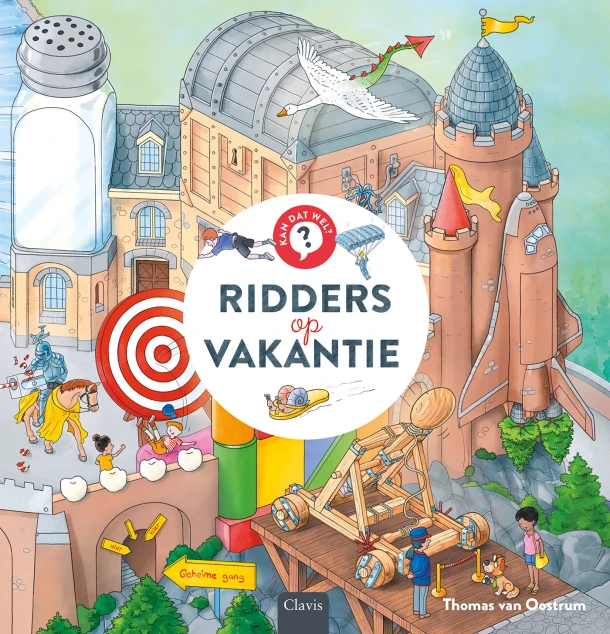 Ridders op vakantie – Thomas van Oostrum – boek cover