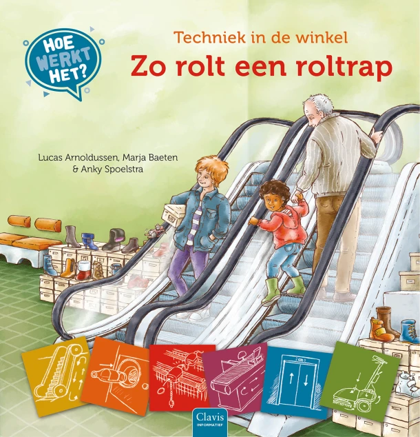 Zo rolt een roltrap – Lucas Arnoldussen – boek cover