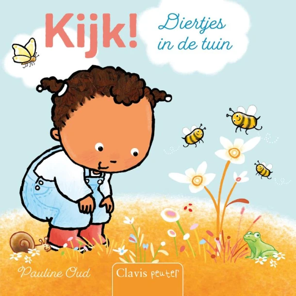 Kijk! Diertjes in de tuin – Pauline Oud – boek cover