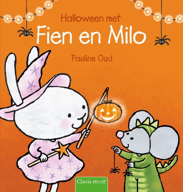 Halloween met Fien en Milo – Pauline Oud – boek cover