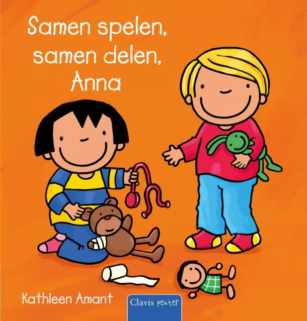 Samen spelen, samen delen, Anna – Kathleen Amant – boek cover