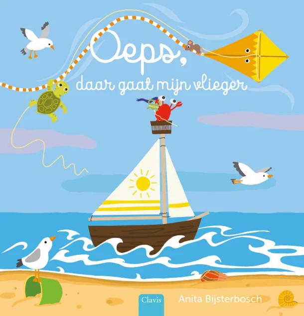 Oeps, daar gaat mijn vlieger – Anita Bijsterbosch – boek cover