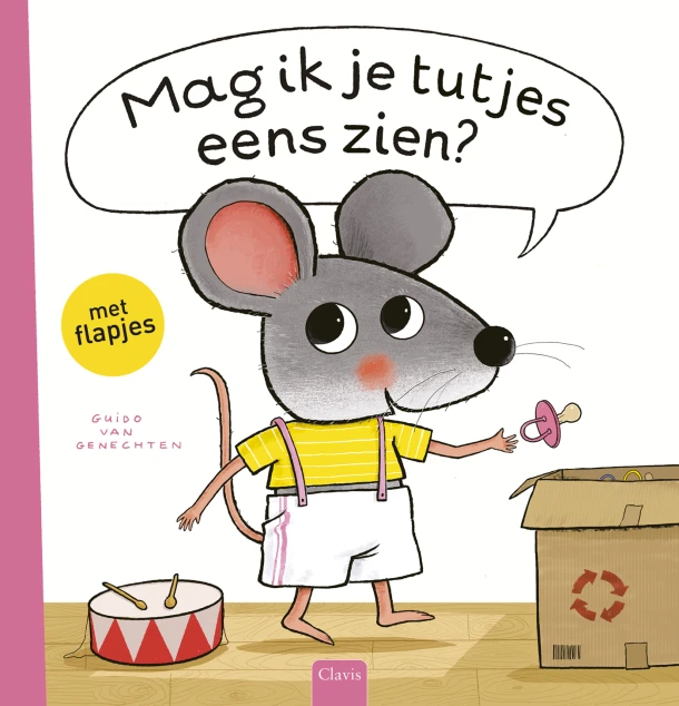 Mag ik je tutjes eens zien? – Guido van Genechten – boek cover
