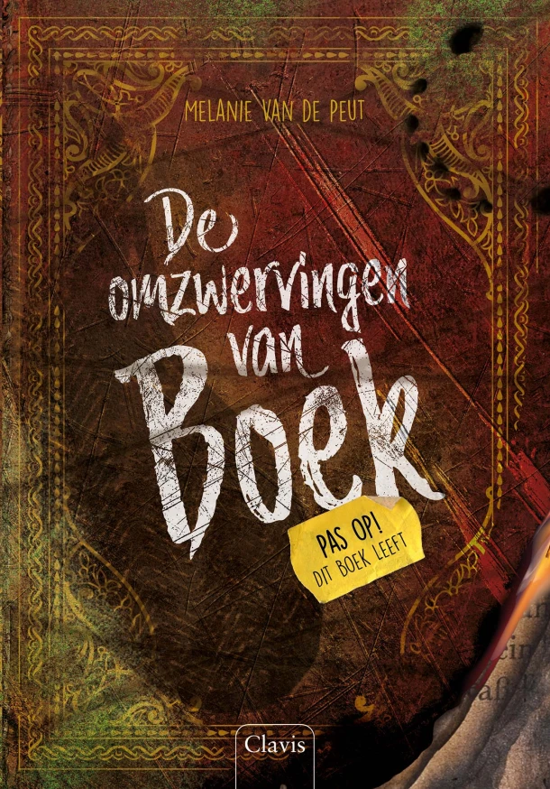 De omzwervingen van Boek – Melanie van de Peut – boek cover