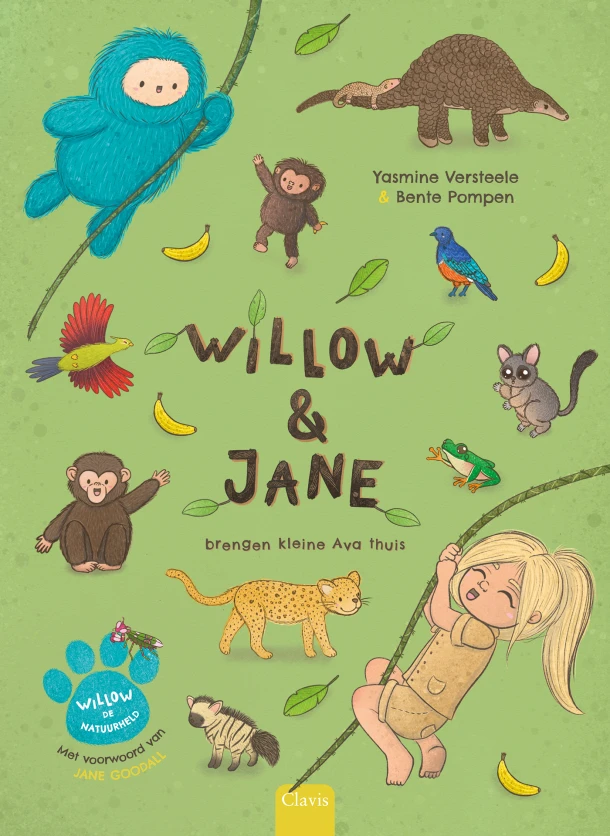 Willow en Jane brengen kleine Ava thuis – Yasmine Versteele – boek cover