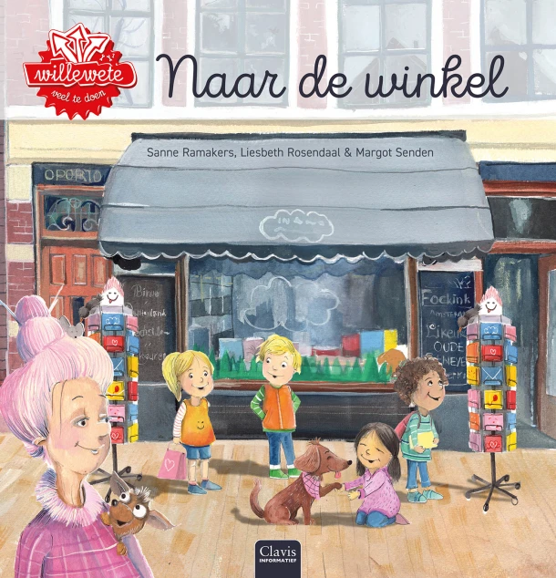 Naar de winkel – Sanne Ramakers – boek cover