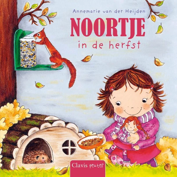 Noortje in de herfst – Annemarie van der Heijden – boek cover