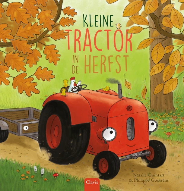 Kleine Tractor in de herfst – Natalie Quintart – boek cover